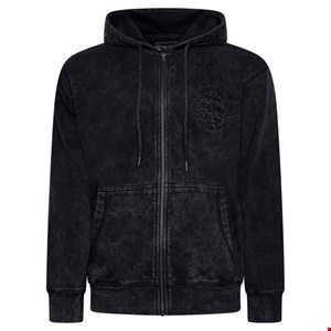 KAM Embossed Zip Thru Hoody